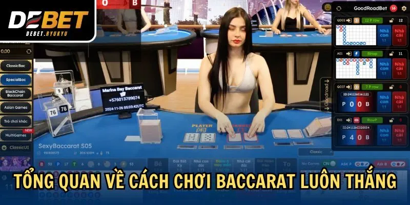 Tổng quan về cách chơi Baccarat luôn thắng